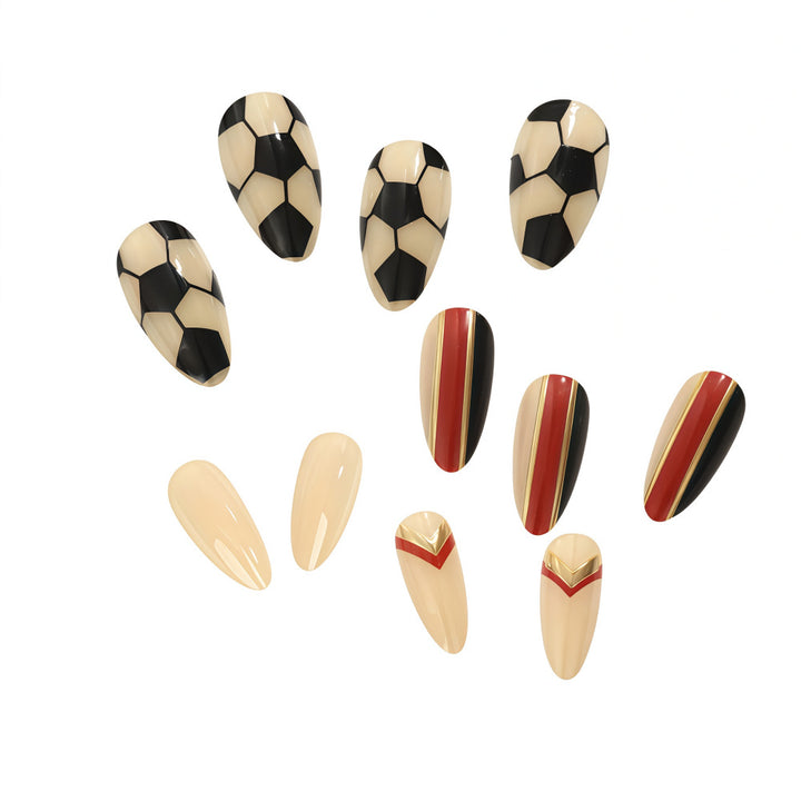 Creative Football Nail Art Bowlift