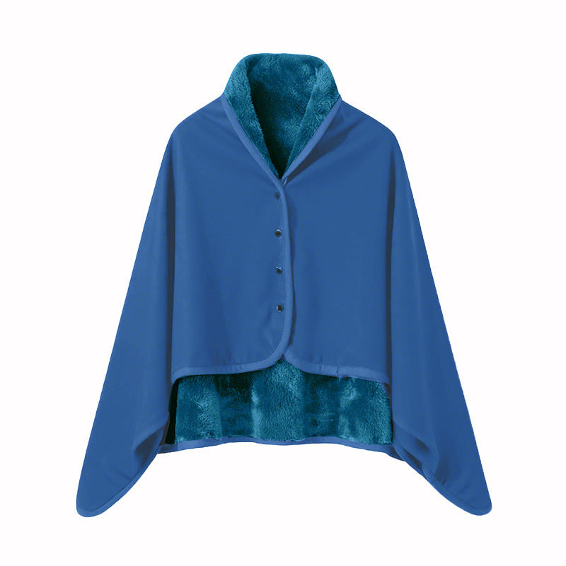 Ladies Elegant Snuggle Blanket with Collar Bowlift