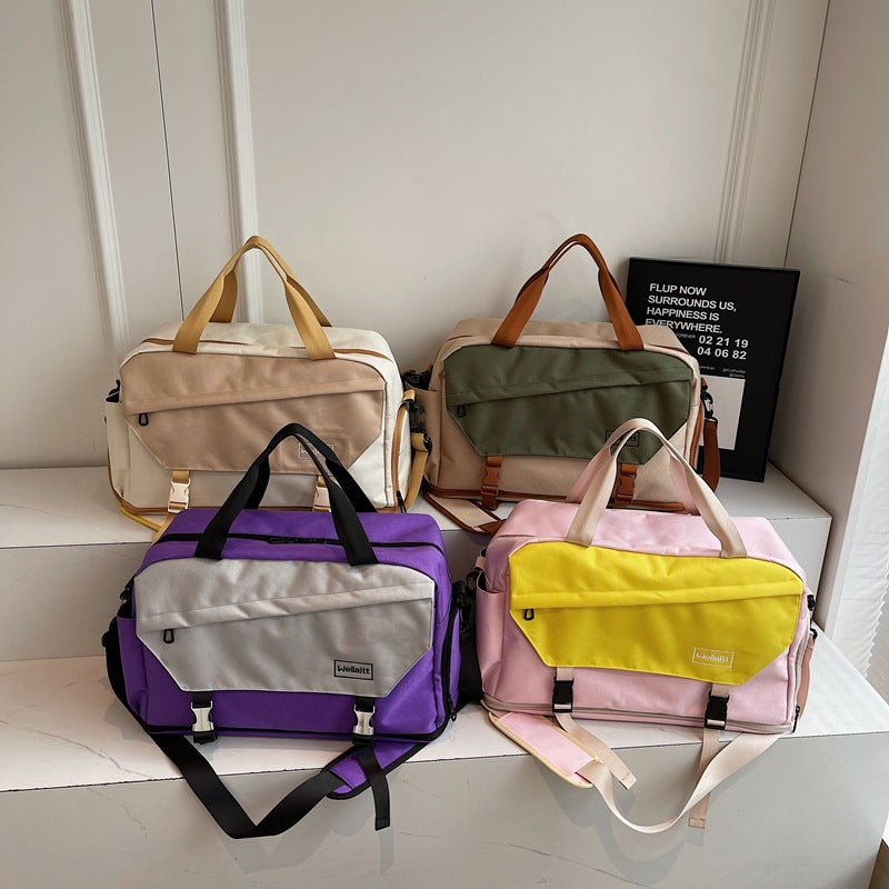 Multifunctional Travel Bag with Intelligent Compartment System Bowlift