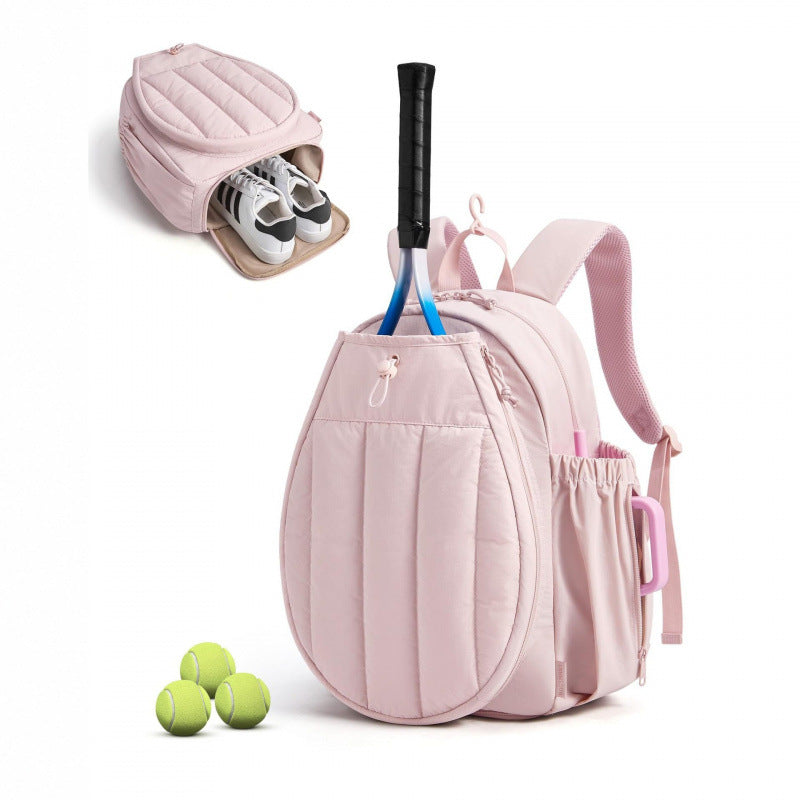 Sporty tennis backpack with shoe compartment and practical outer pockets Bowlift