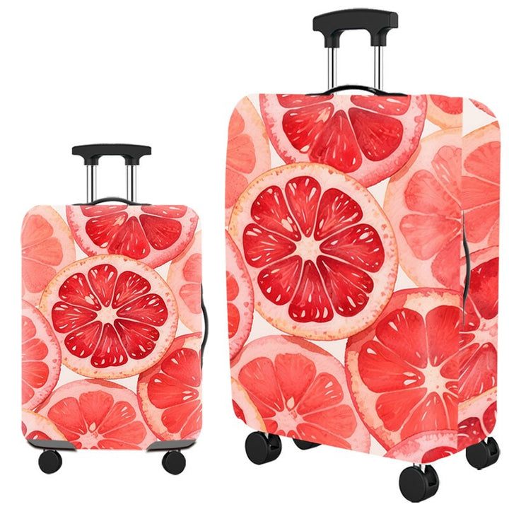 Artistic Cat-Themed Hard Shell Suitcase Bowlift