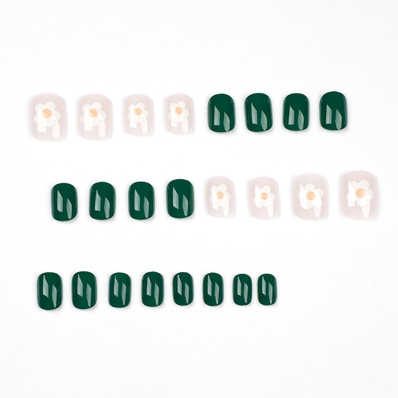 Artful Nail Art in Floral Design Bowlift