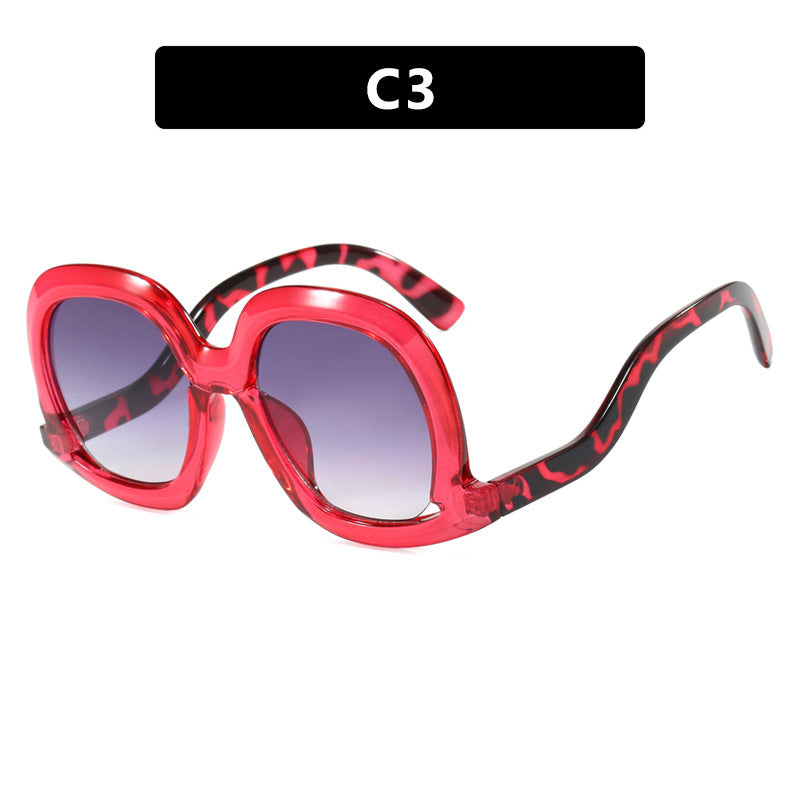 Women's oversized sunglasses with fashionable design Bowlift