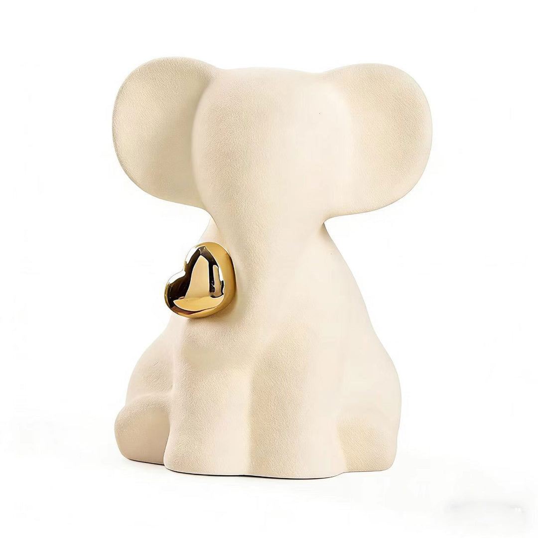 Decorative Elephant Figurine Bowlift