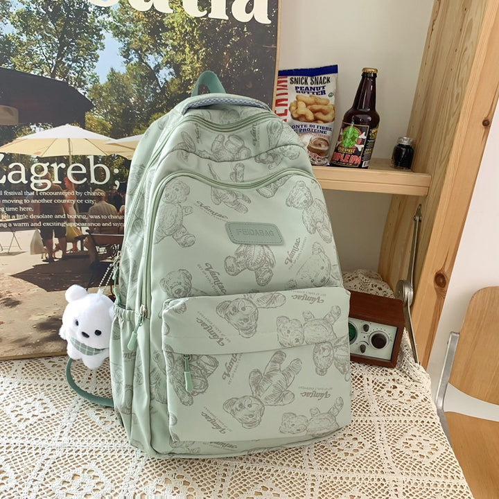 Cartoon-Themed Backpack Bowlift