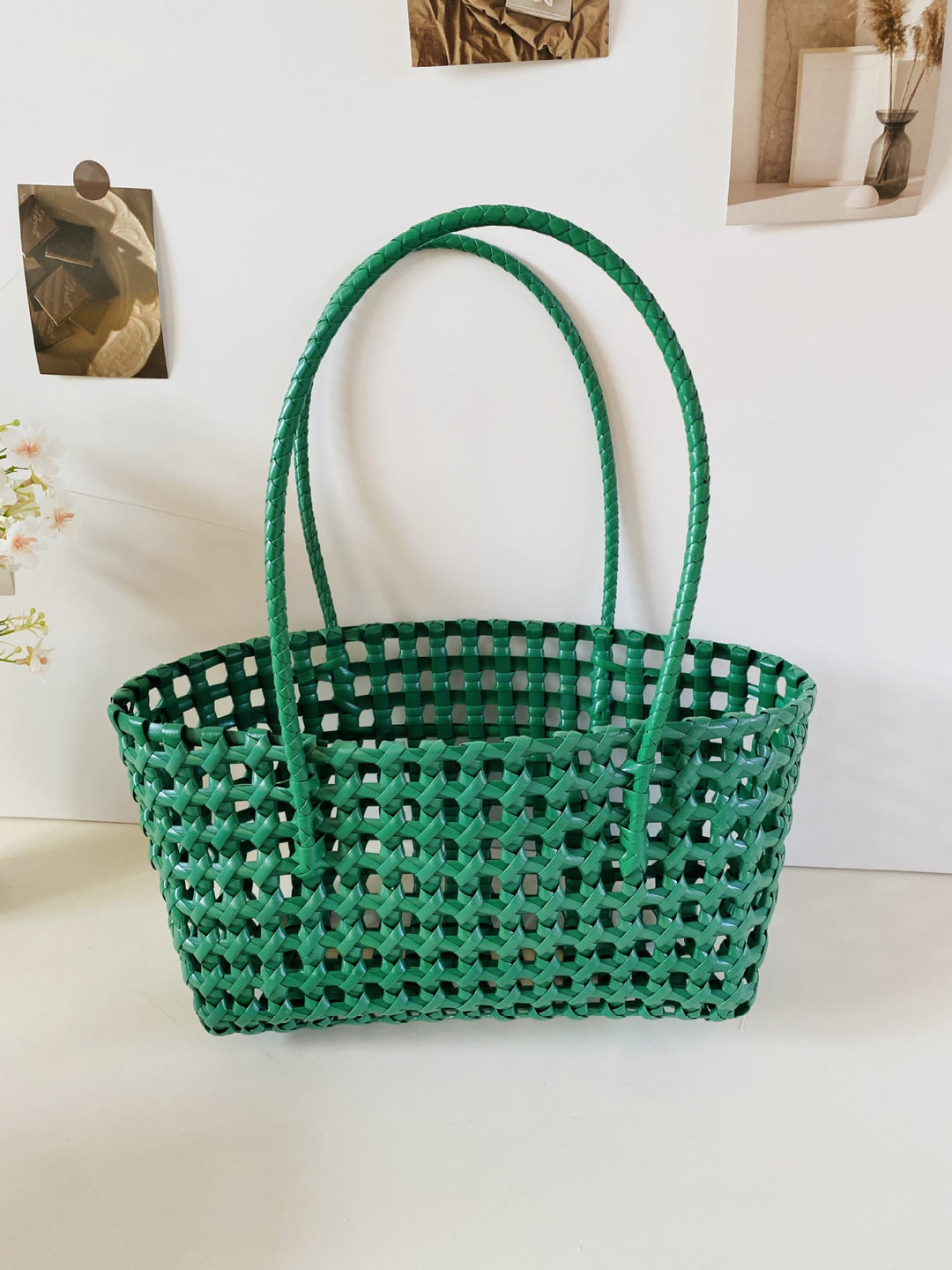 Handwoven Basket Bag Bowlift