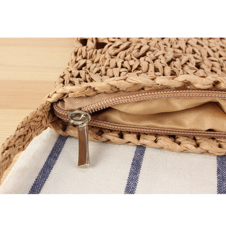 Handbag Made of Fine Macrame with Tassel Decoration Bowlift
