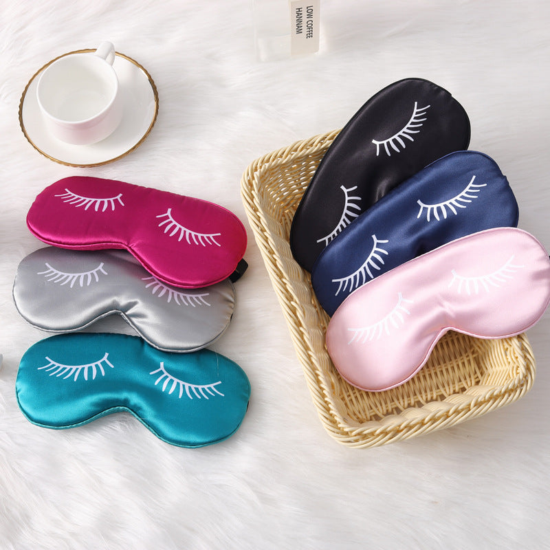 Women's nano silk eye mask with soft padded interior lining and elastic headband Bowlift