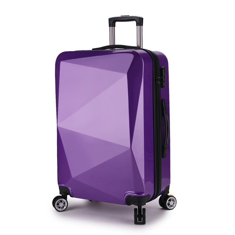 Unisex Lightweight Textured Hard Shell Wheeled Luggage Bowlift