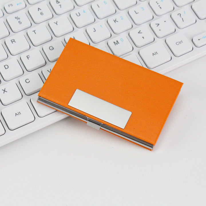 Stylish Leather Business Card Holder