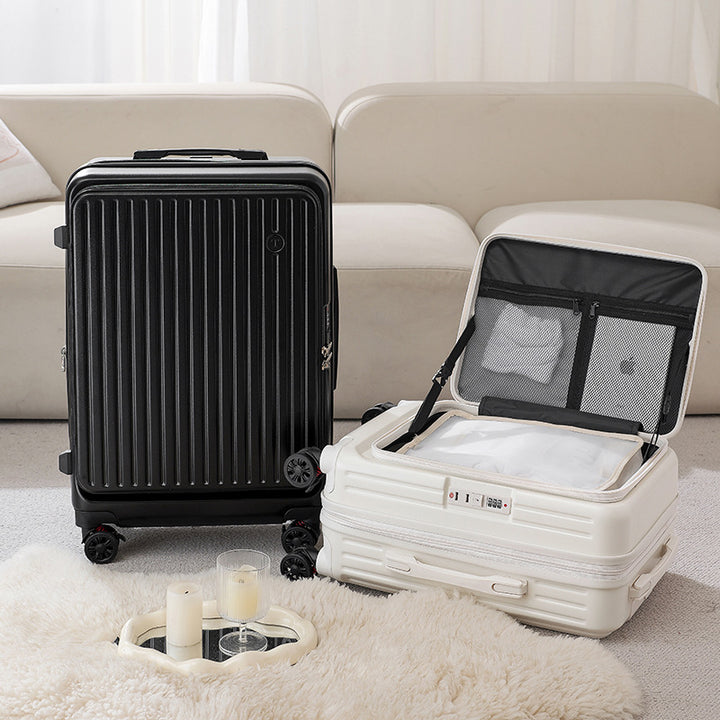 Multi-Functional Lightweight Hard-Shell Trolley Suitcase