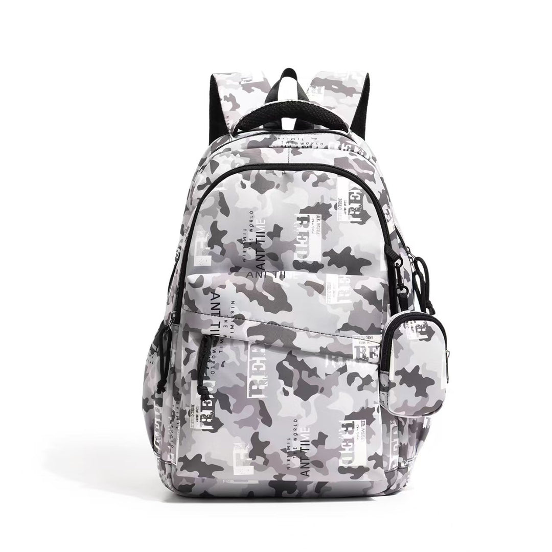 Rugged Multi-Purpose Camouflage Backpack Bowlift