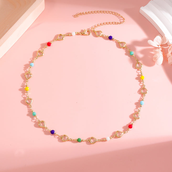 Colorful Heart Charm Bracelet Bowlift