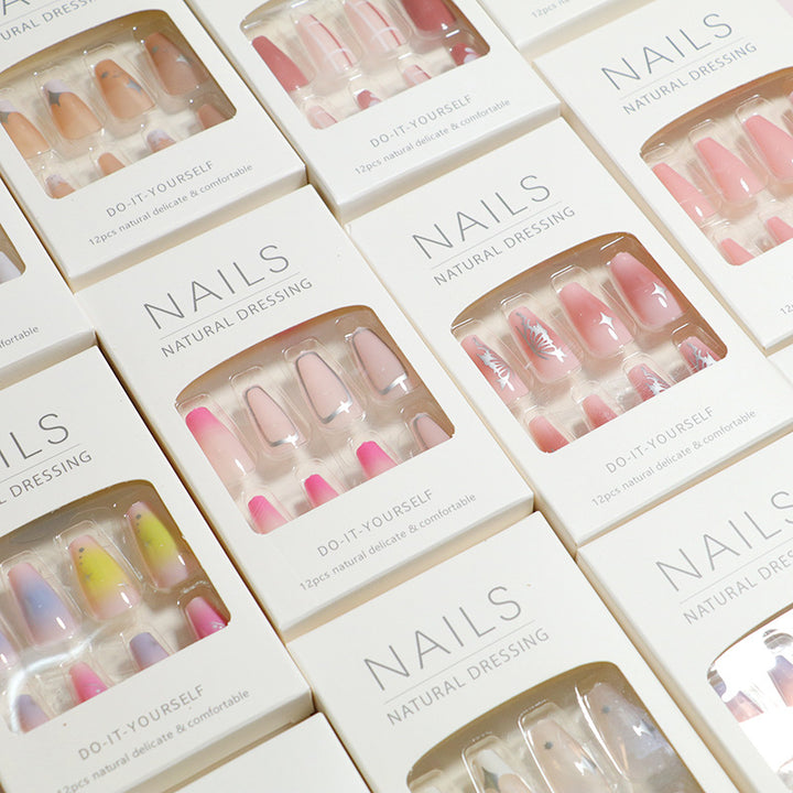 DIY Natural Dressing Press-On Nails Bowlift