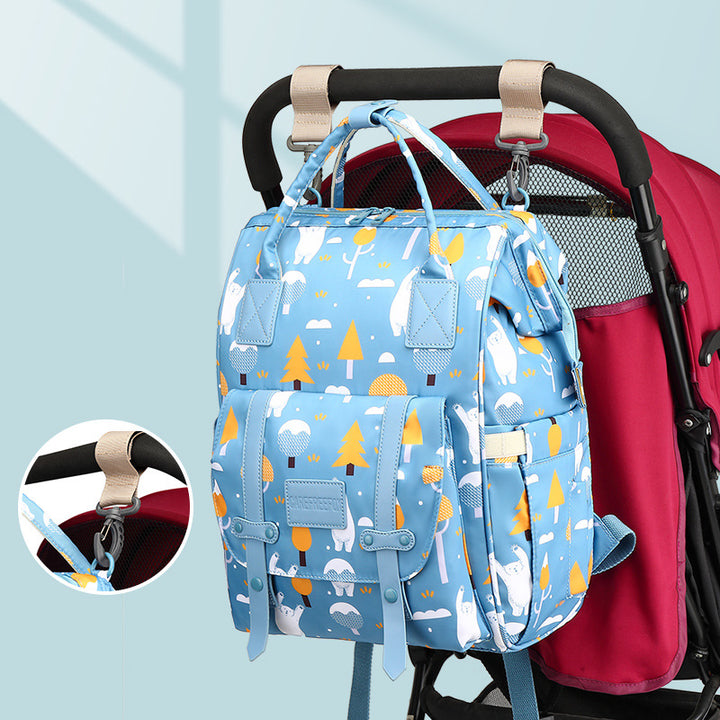 Stylish Canvas Backpack Bowlift