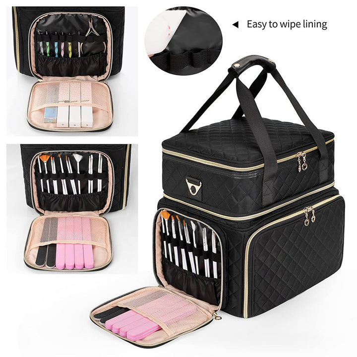 Decorative cosmetic storage bag Bowlift