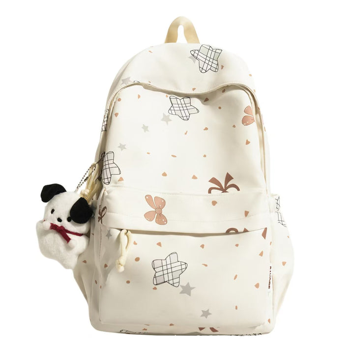 Adorable Bow-Patterned Backpack Bowlift