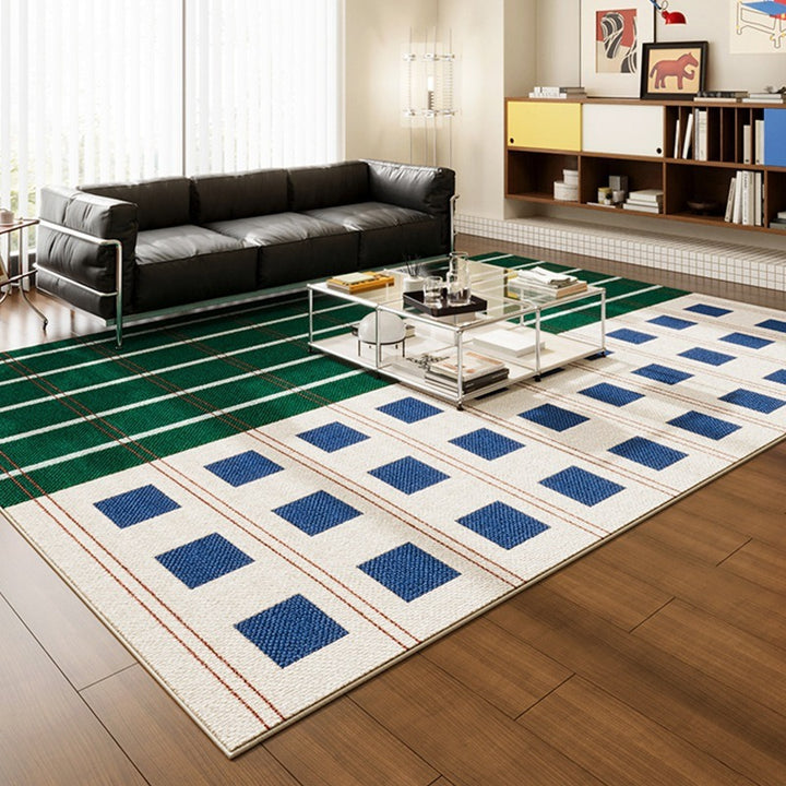 Geometric Pattern Area Rug Bowlift