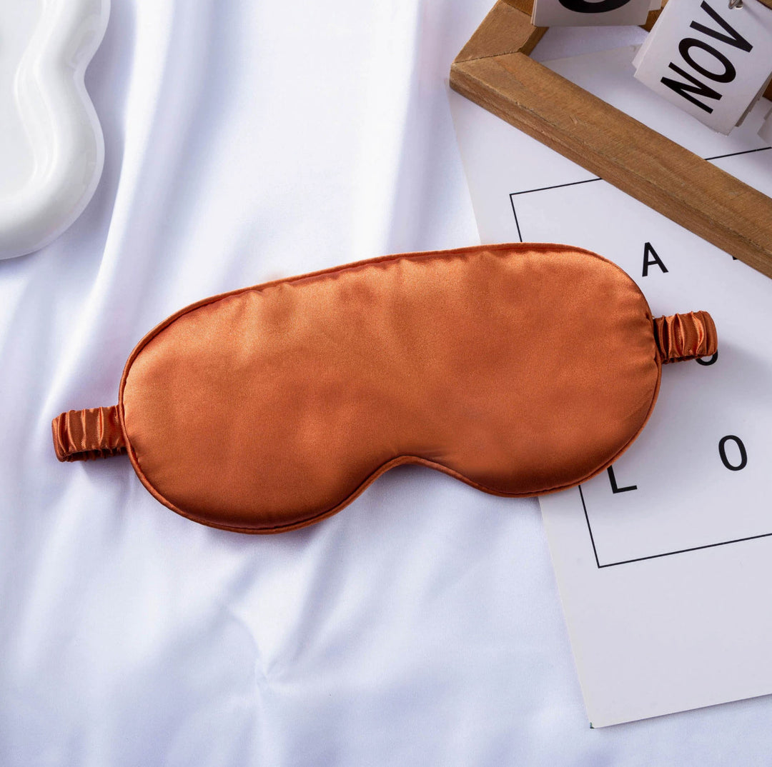 Unisex nan super soft sleep mask with ergonomic padding and adjustable elastic band Bowlift