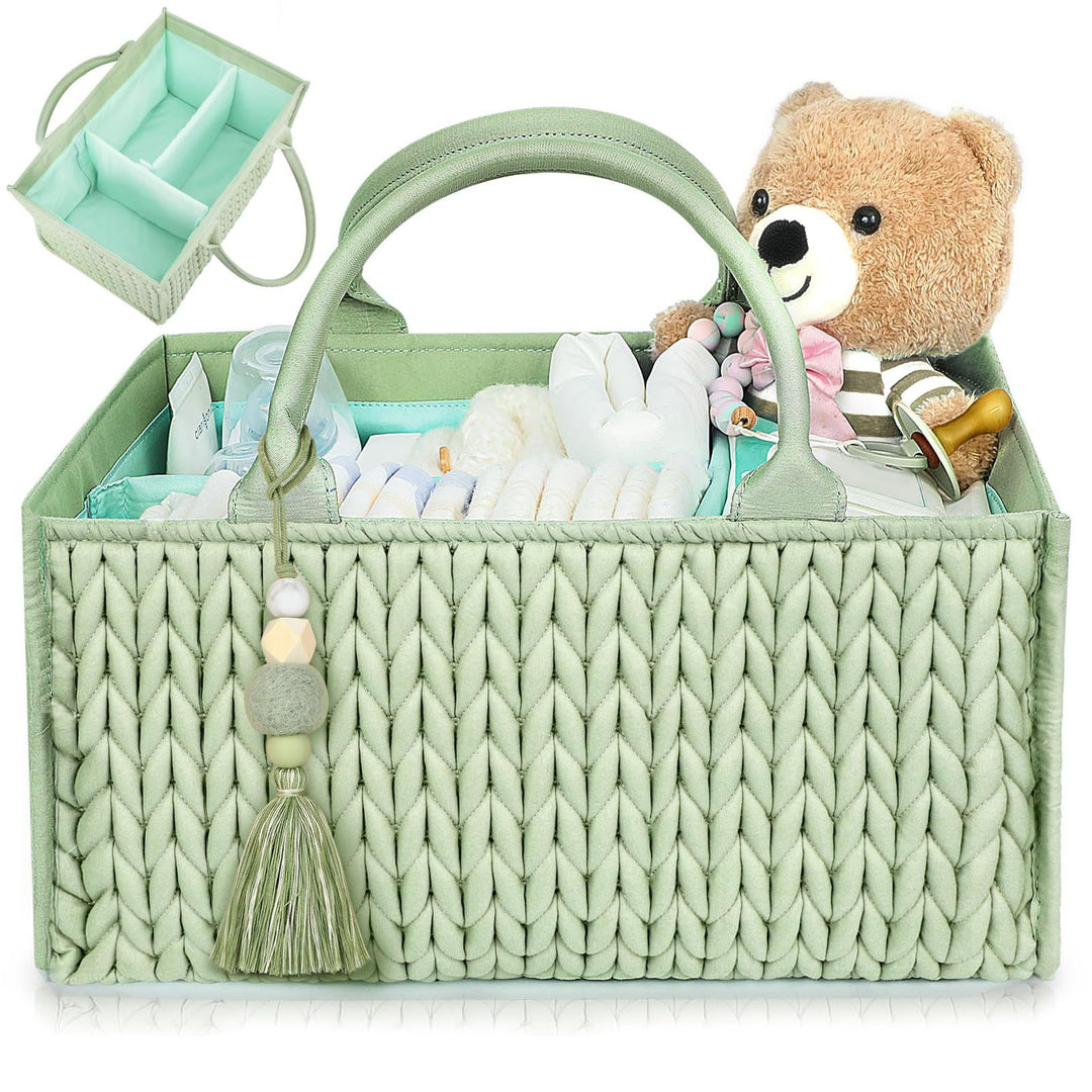 Women decorative wrap basket with removable compartments Bowlift