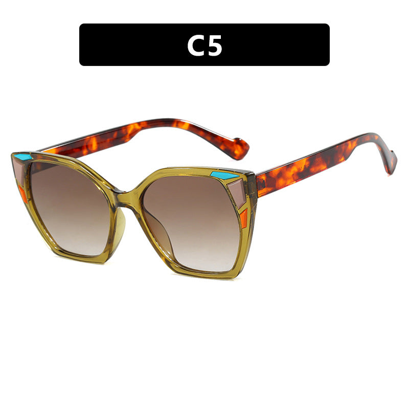Women Fashionable Geometric Designer Glasses Bowlift