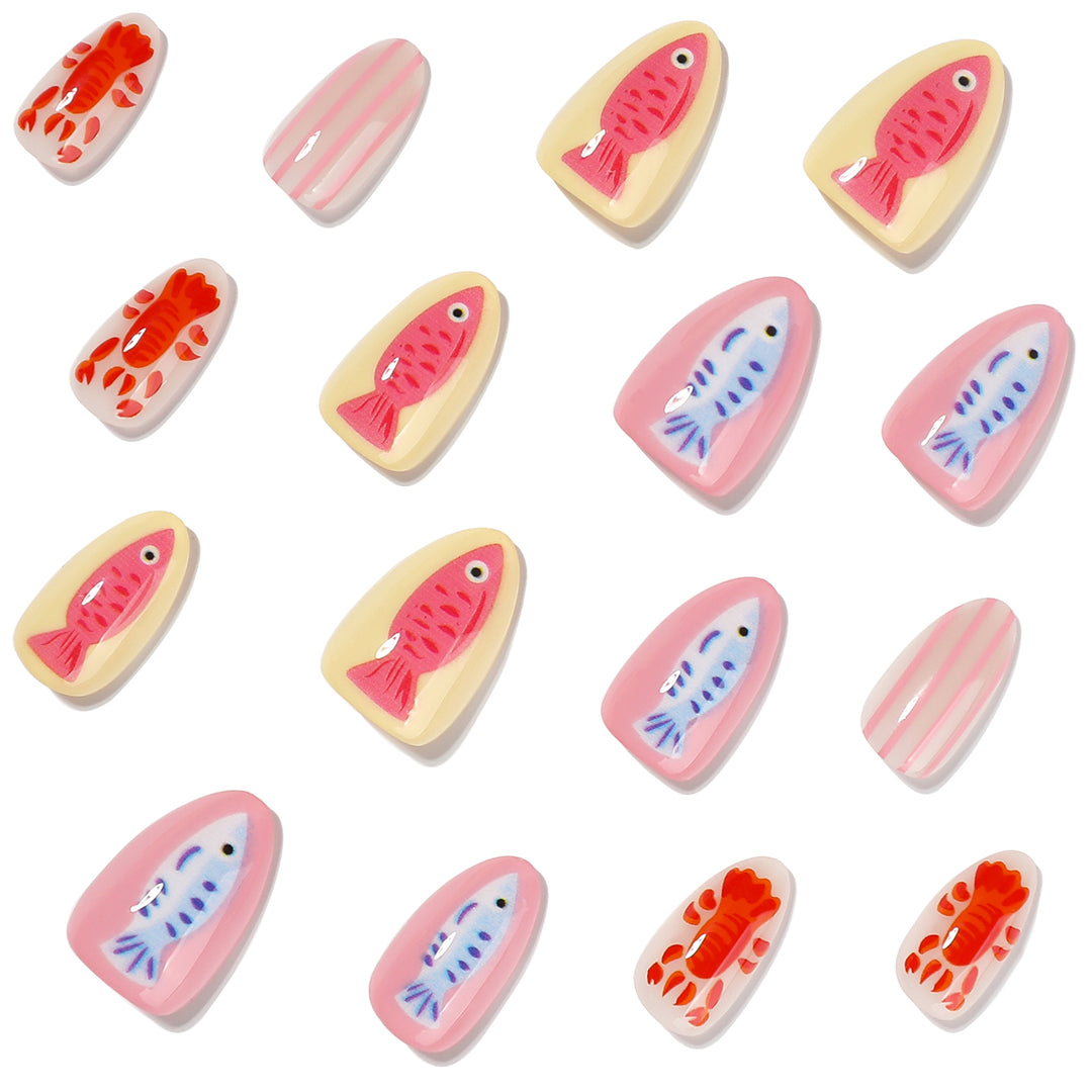 Artful Nail Art in Maritime Design Bowlift