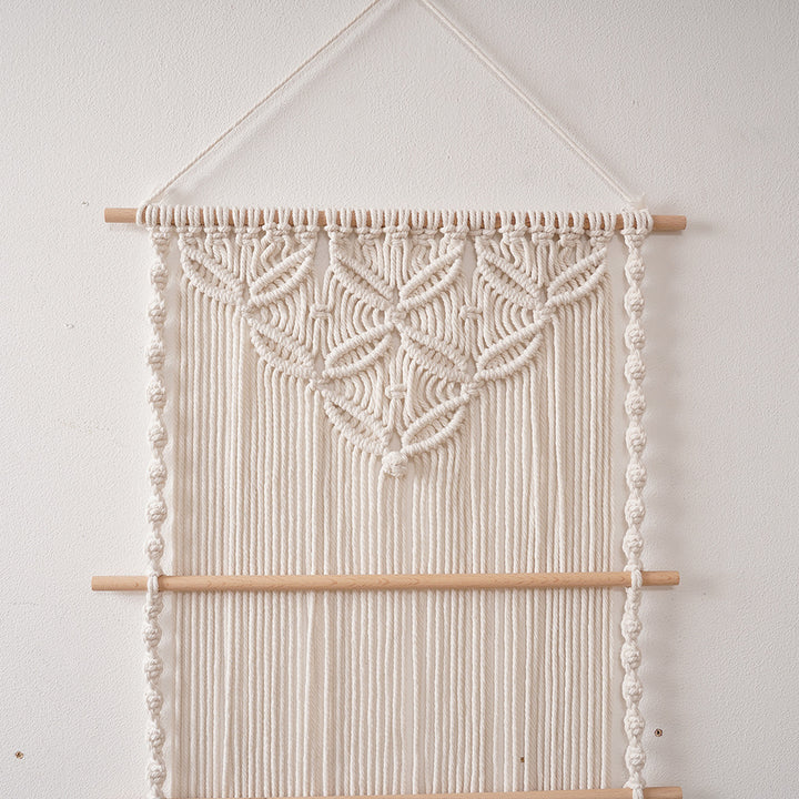 Macramé Wall Hanging Decor with Artistic Design Bowlift