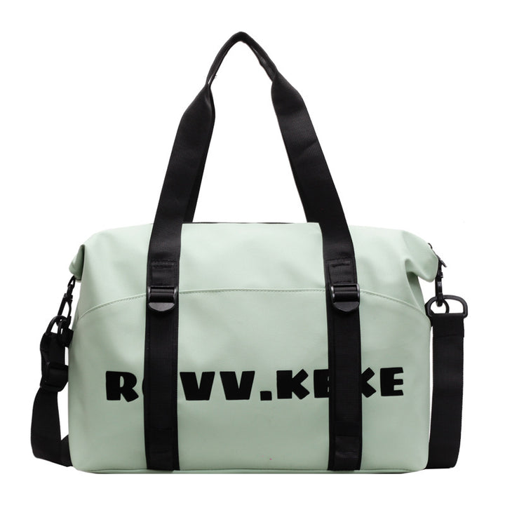 Sporty Multifunctional Duffel Bag With Adjustable Shoulder Strap Bowlift