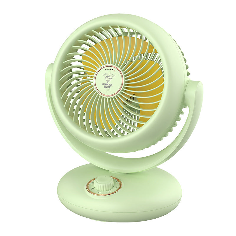 Ladies table fan with 90° tiltable head and three speed settings Bowlift