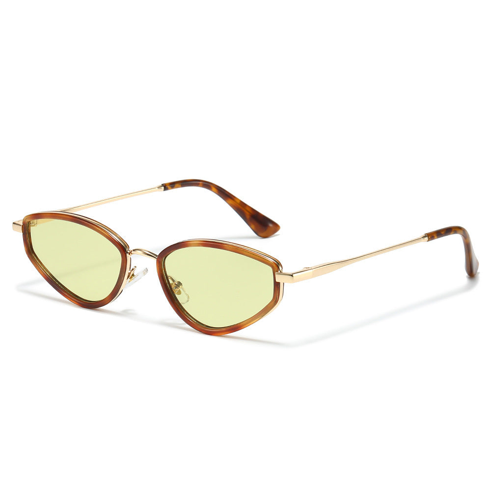 Modern Cat-Eye Sunglasses with Lightweight Frame Bowlift
