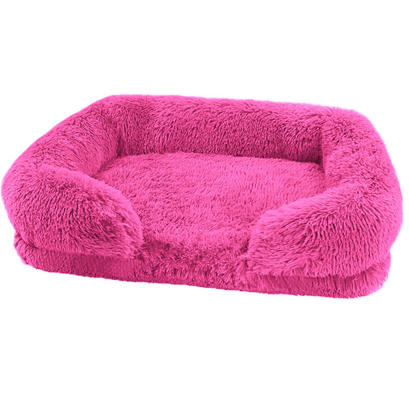 Luxurious Supportive  Couch  Dog Bed