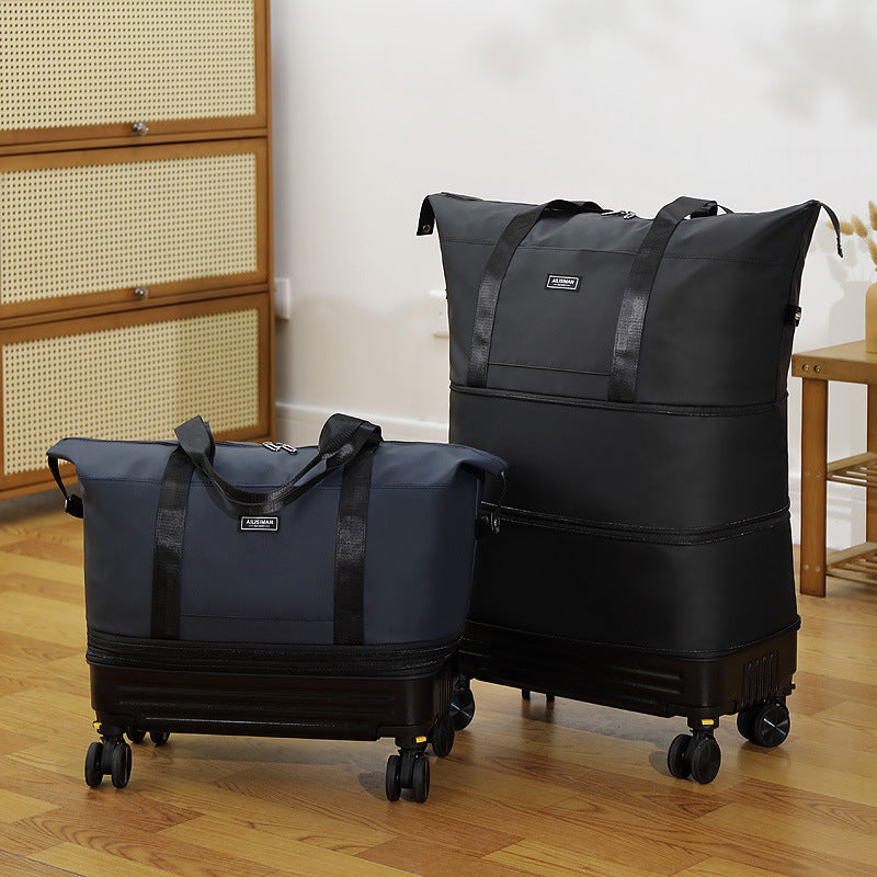 Rolling Travel Bag With Multifunctional Carry Options Bowlift