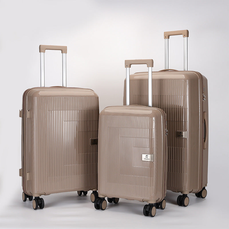 multi-size hardshell spinner luggage set with telescopic handles and double-spinner wheels Bowlift
