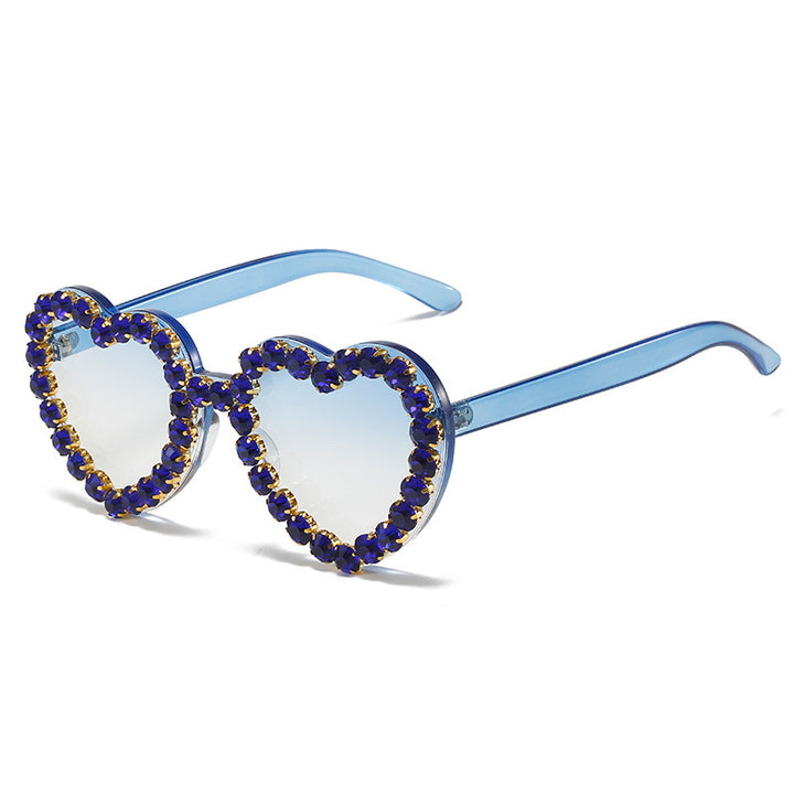 Heart-Shaped Glamorous Sunglasses Bowlift