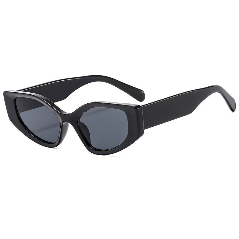 Women's Fashion Cat Eye Sunglasses with Wide Frame Bowlift