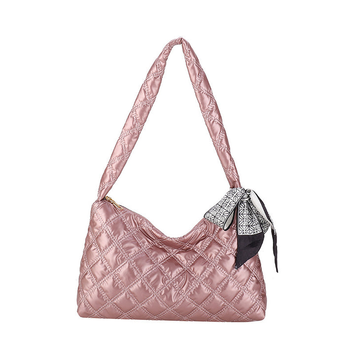 Quilted Shoulder Handbag Bowlift