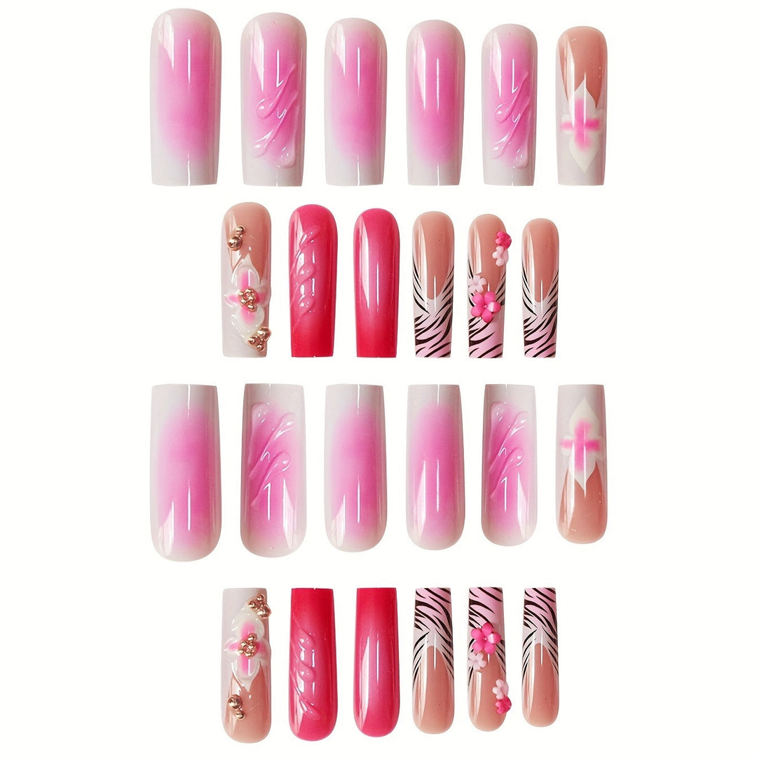 Deluxe Press-On Nail Set Bowlift