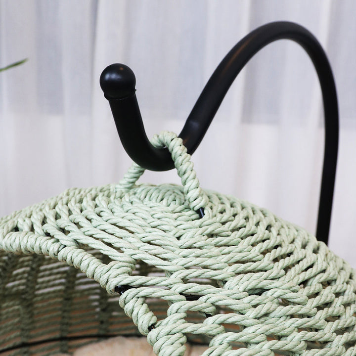 Comfortable hanging chair made of rattan Bowlift