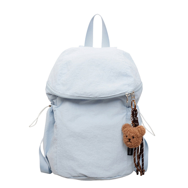 Casual Soft Fabric Backpack Bowlift