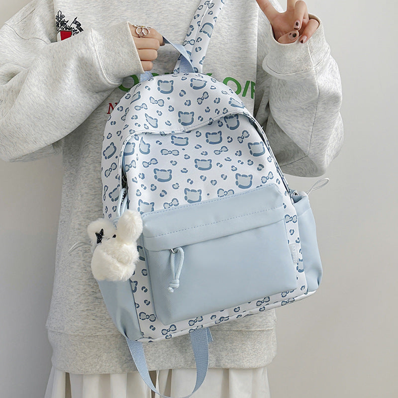 Cute Animal Print Backpack Bowlift