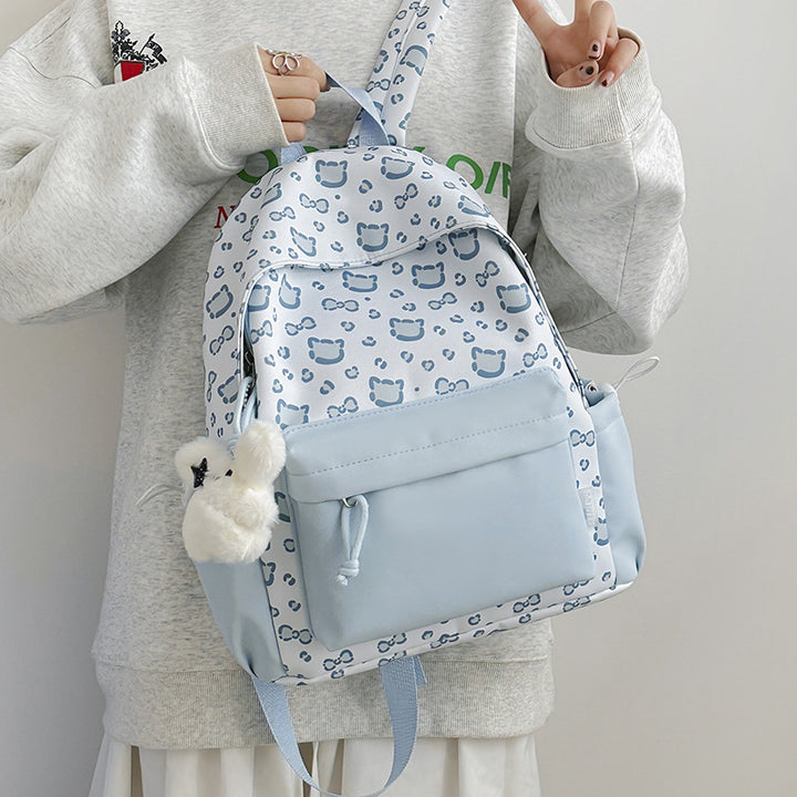 Cute Animal Print Backpack Bowlift
