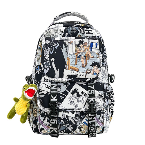 Graphic Print Backpack