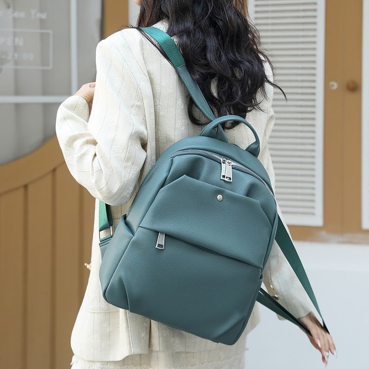 Premium Leather Laptop Backpack Bowlift