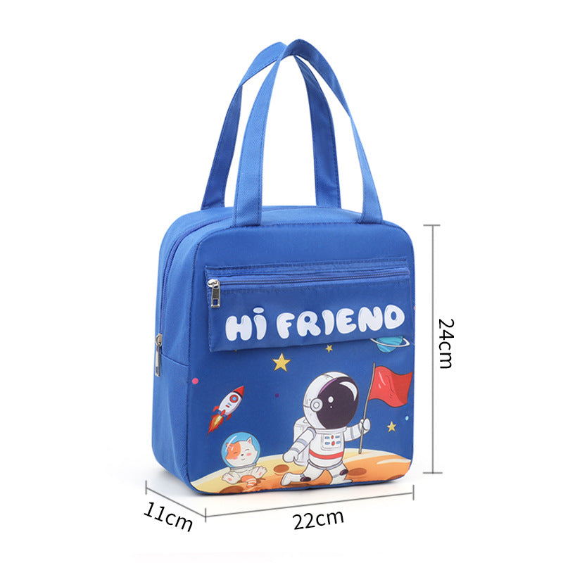 Cartoon-Themed Insulated Lunch Bag Bowlift