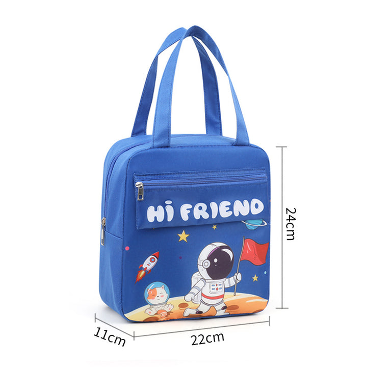 Cartoon-Themed Insulated Lunch Bag Bowlift