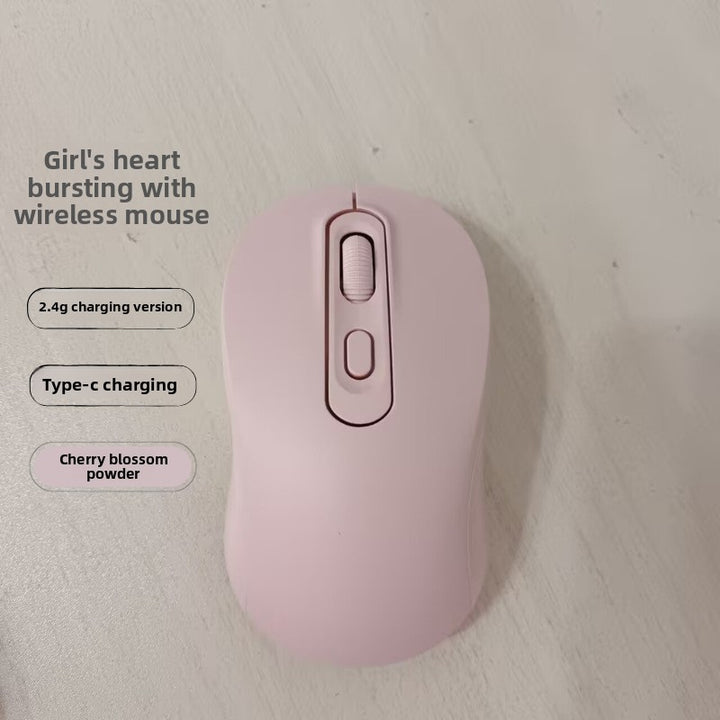 Ergonomic Wireless Mouse with Precision Scroll Mechanism Bowlift