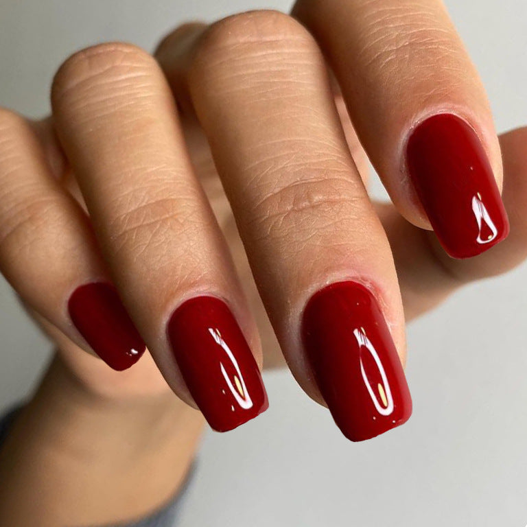 Long-Lasting Glossy Press-On Nails Bowlift