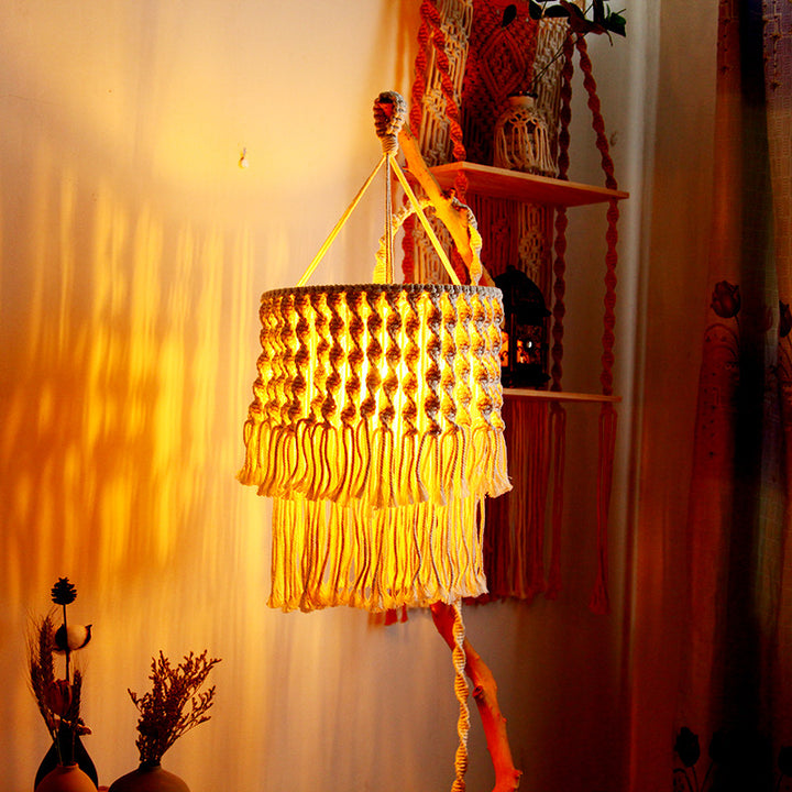 Macrame Hanging Plant Basket Bowlift