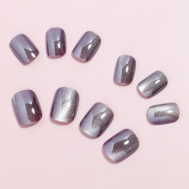 Luxe Glitter Press-On Nail Set Bowlift