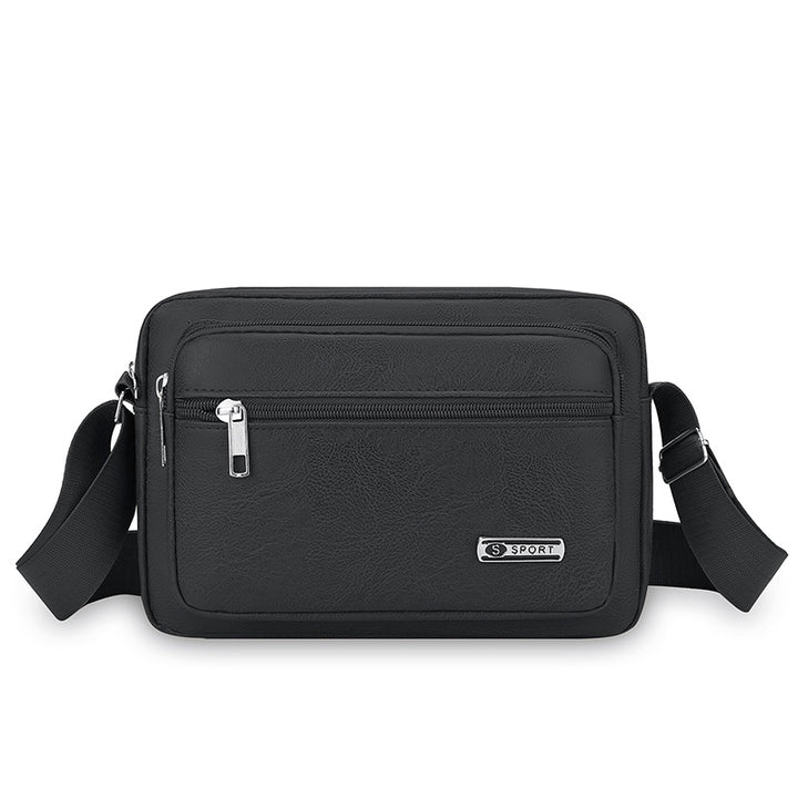 Premium Leather Messenger Bag Bowlift